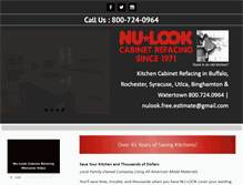 Tablet Screenshot of nu-look.info
